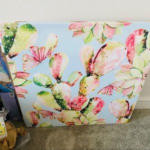 Cactus wall art